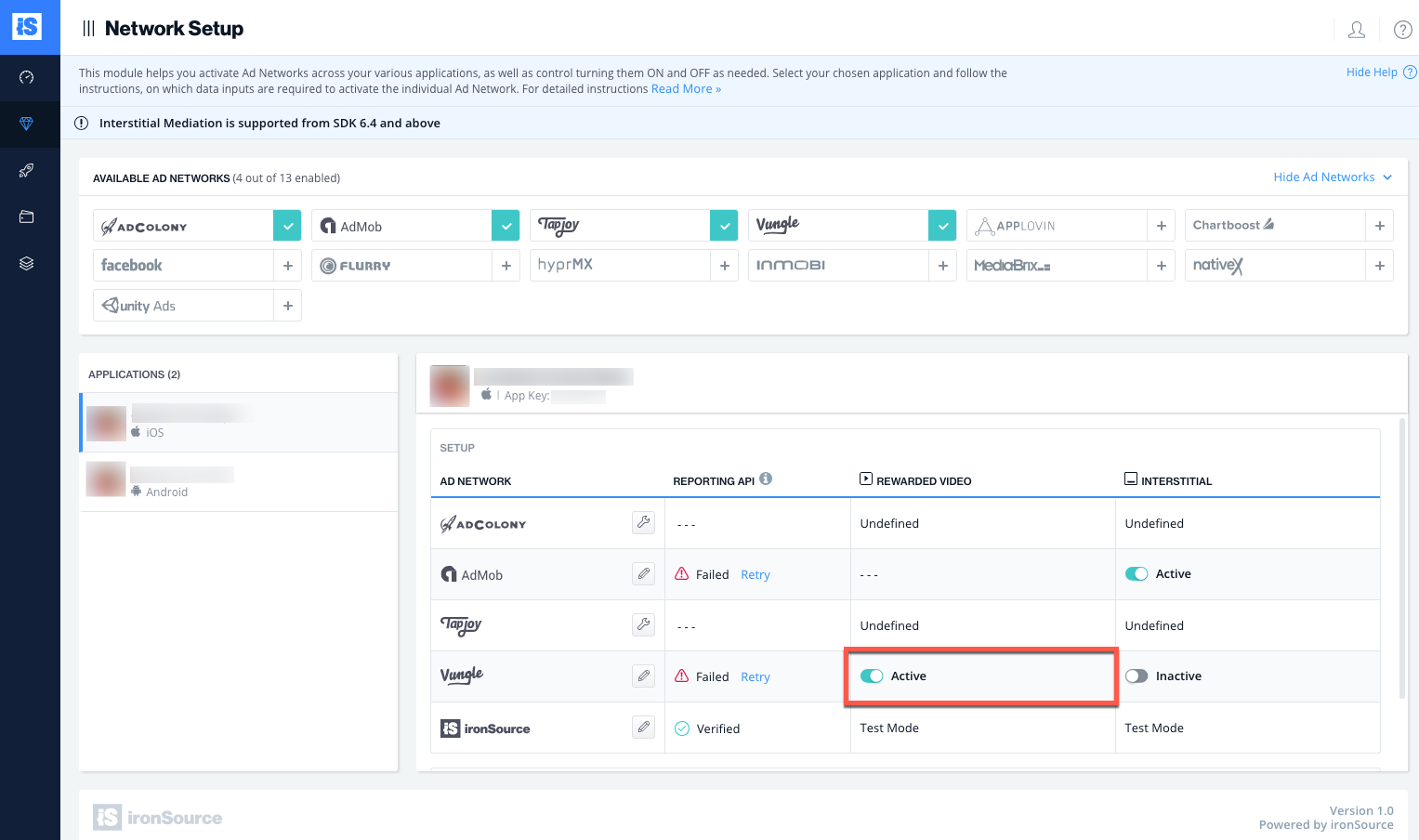 Vungle Mediation Integration Guide for Unity IronSource Knowledge Center