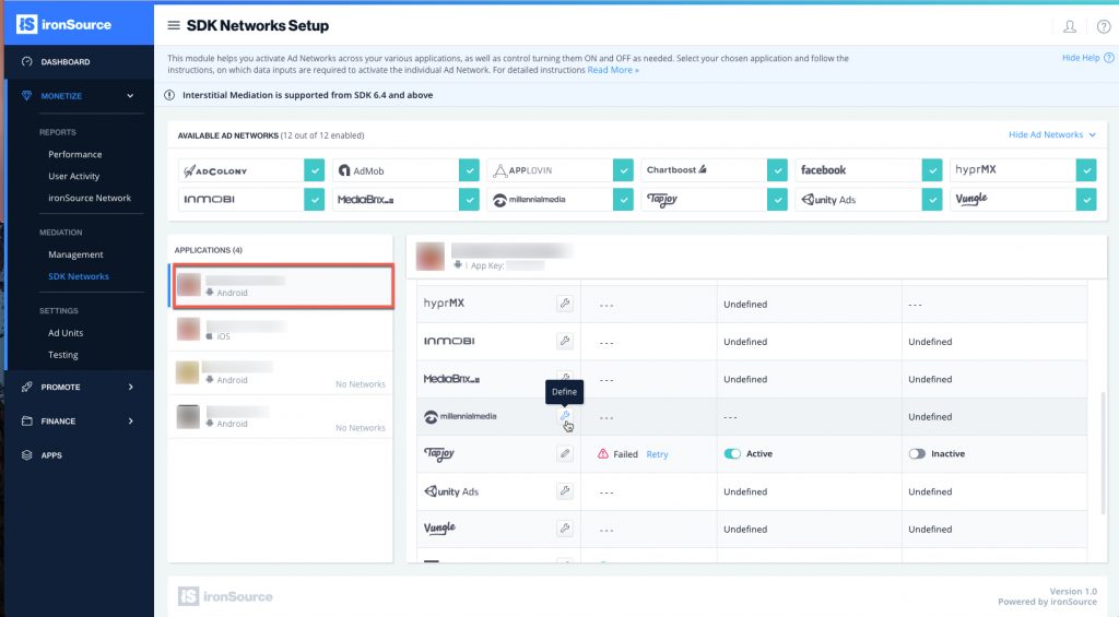 AOL Integration Guide IronSource Knowledge Center