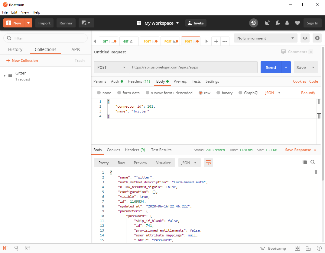 Using Postman to Explore the OneLogin API