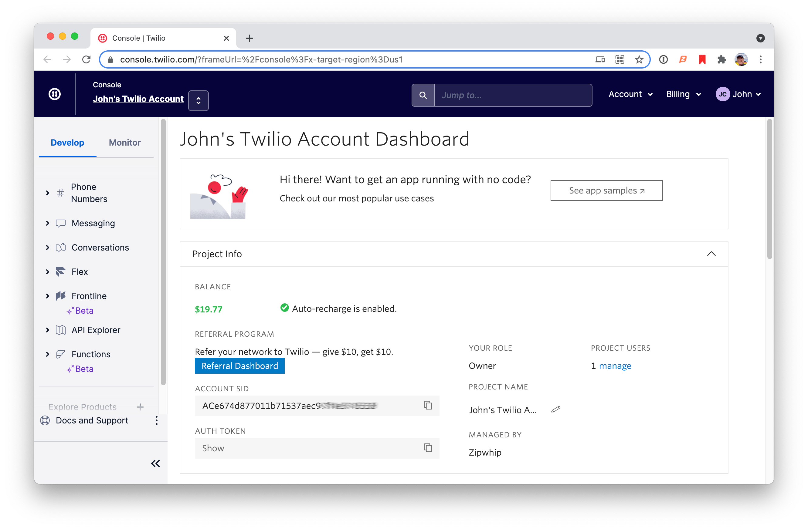 Zipwhip Login Login pages Info