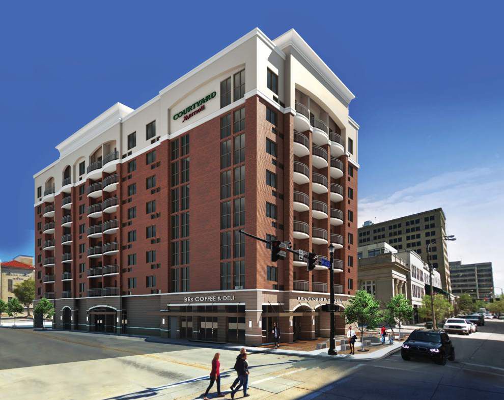 Marriott Courtyard downtown Developing Baton Rouge