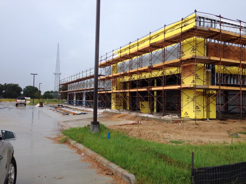 Southside City Plaza Building Progress Developing Lafayette