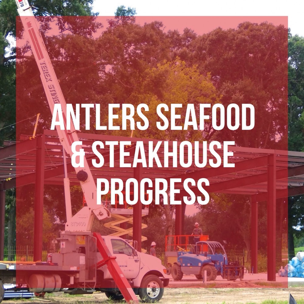 Antlers Seafood & Steakhouse Progress Developing Lafayette