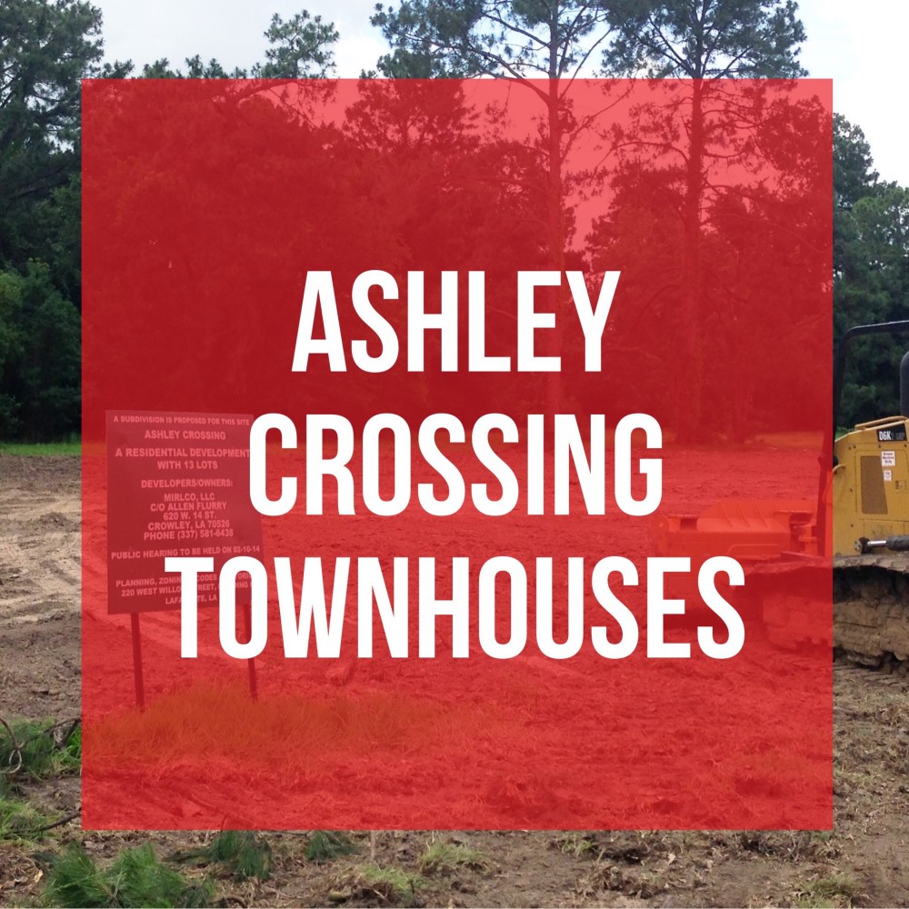Ashley Crossing Residential Development Developing Lafayette