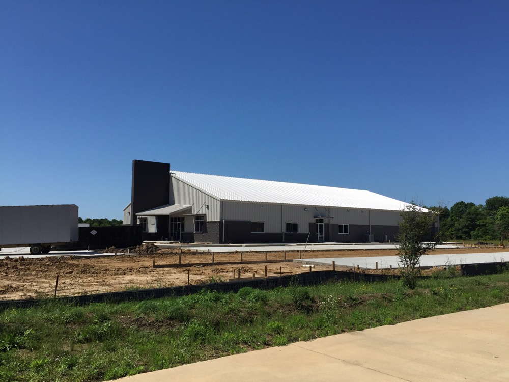 Solar Turbines Building on Domingue Developing Lafayette