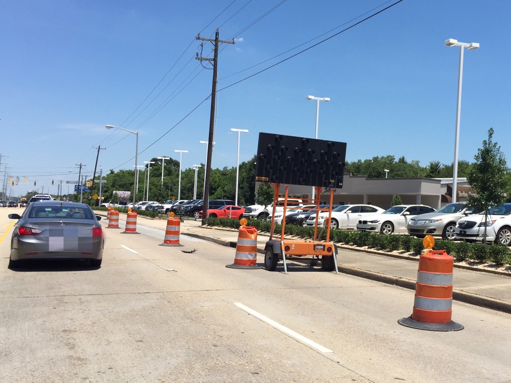 Ambassador Caffery Roadwork Developing Lafayette
