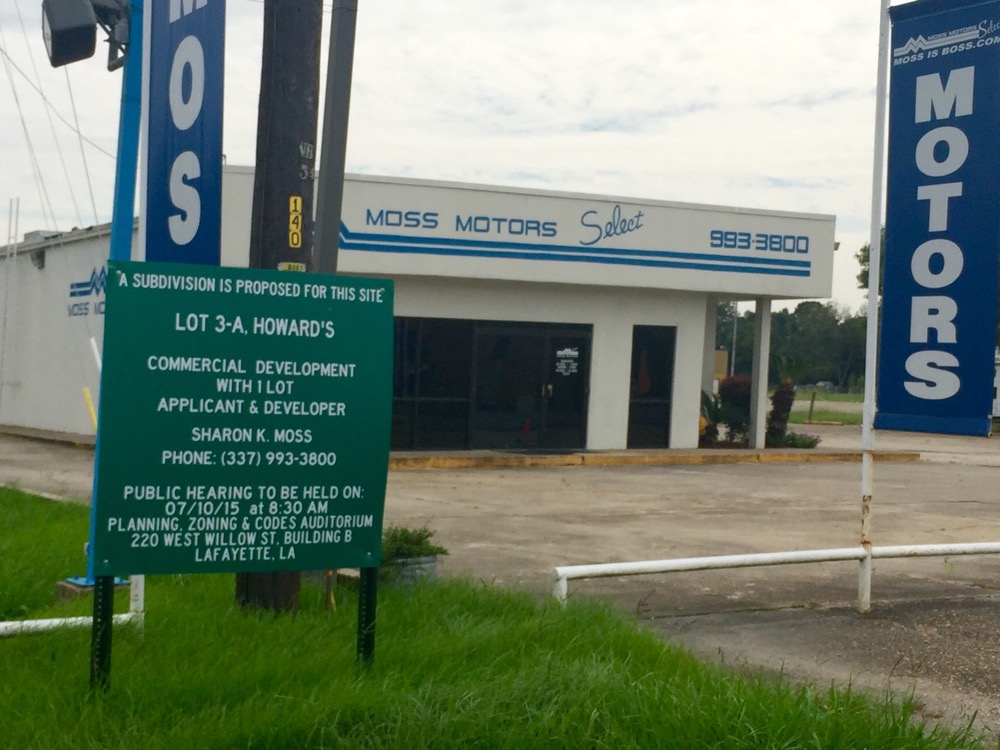Moss soon to open Mercedes dealership Developing Lafayette