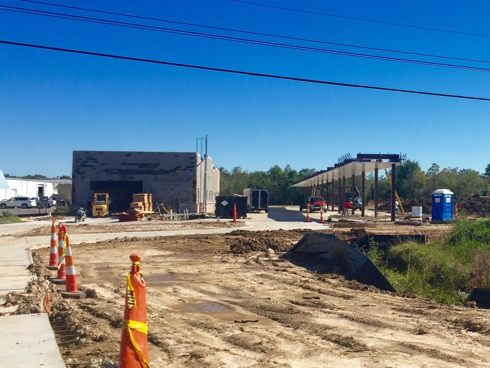 Cajun Quik Wash Progress Developing Lafayette