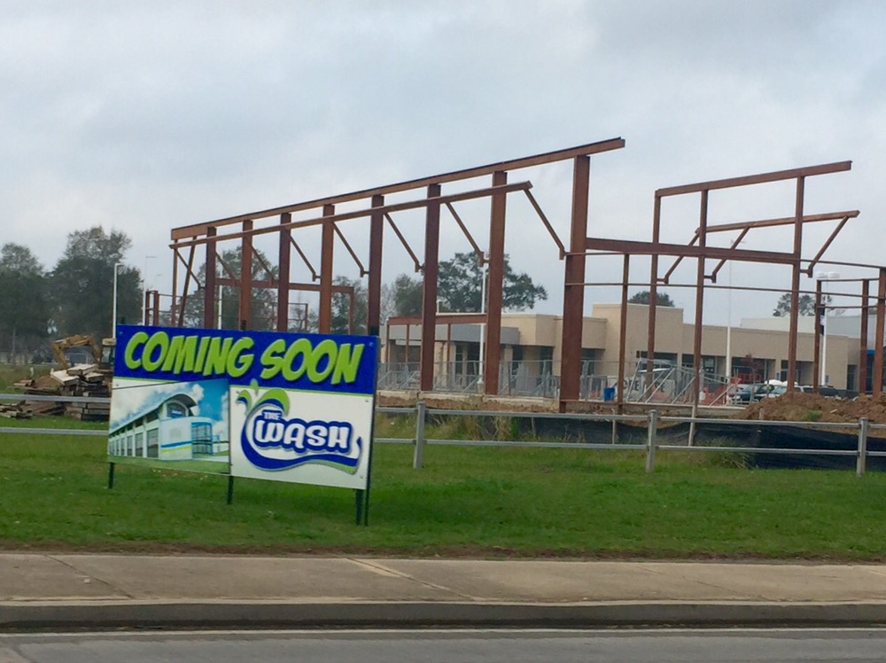 The Wash Progress on Ambassador Developing Lafayette