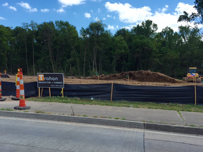 Enterprise is Building Across from Service Chevy Developing Lafayette