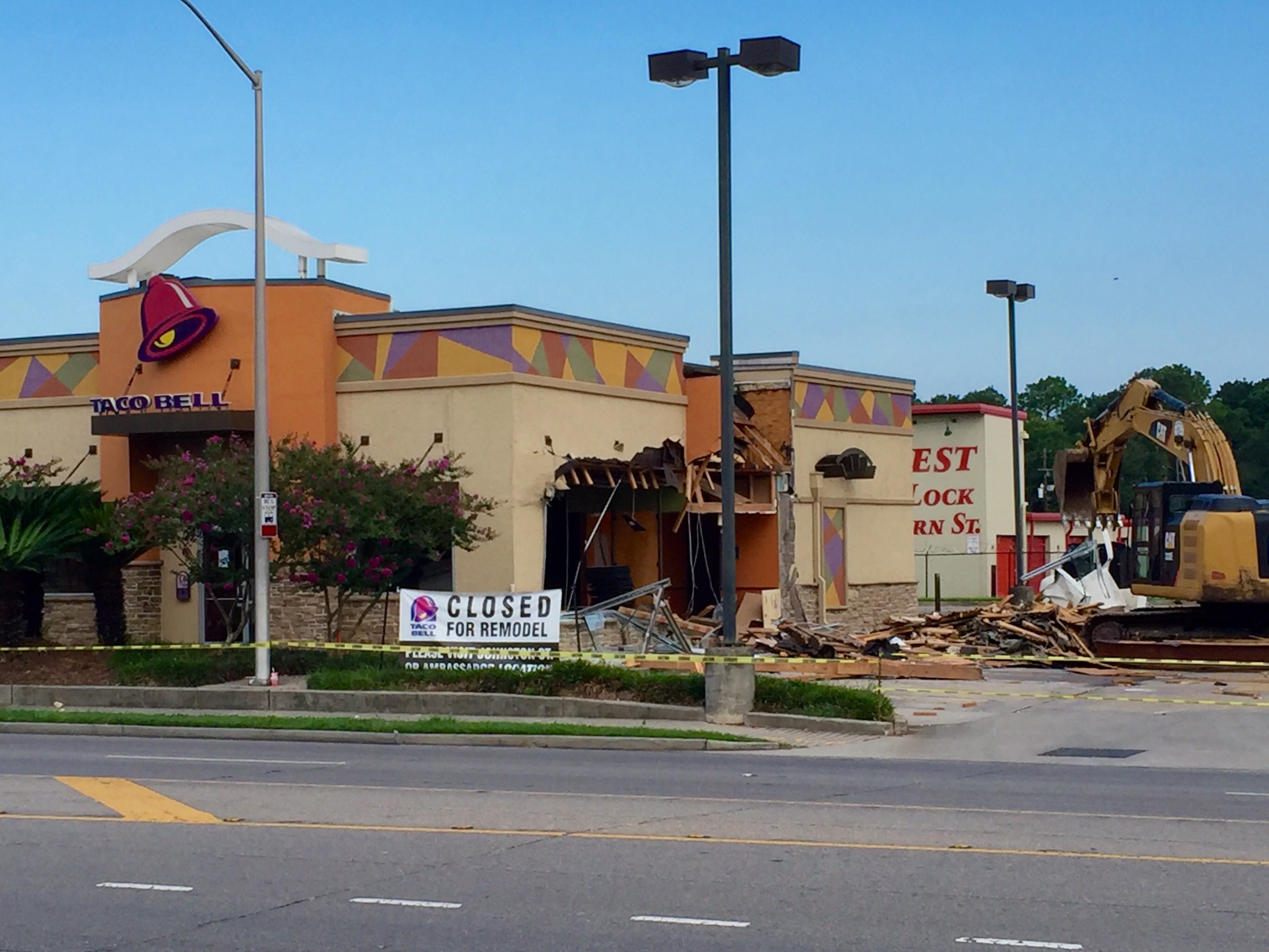 Congress Taco Bell Demolish &amp; Remodel Developing Lafayette