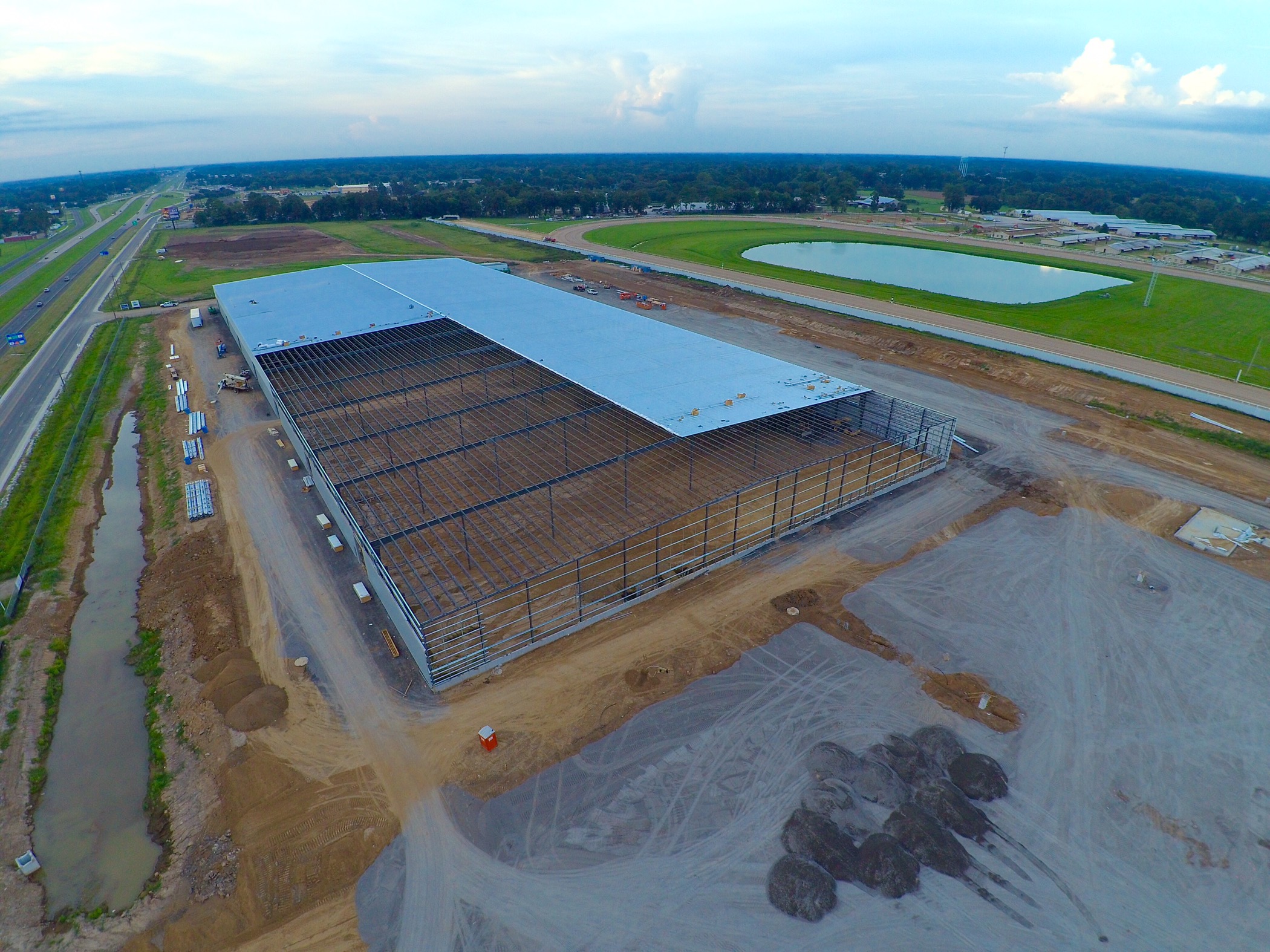 Aerials of Carencro FedEx, Walmart, Fat Pat’s & CC’s Developing Lafayette