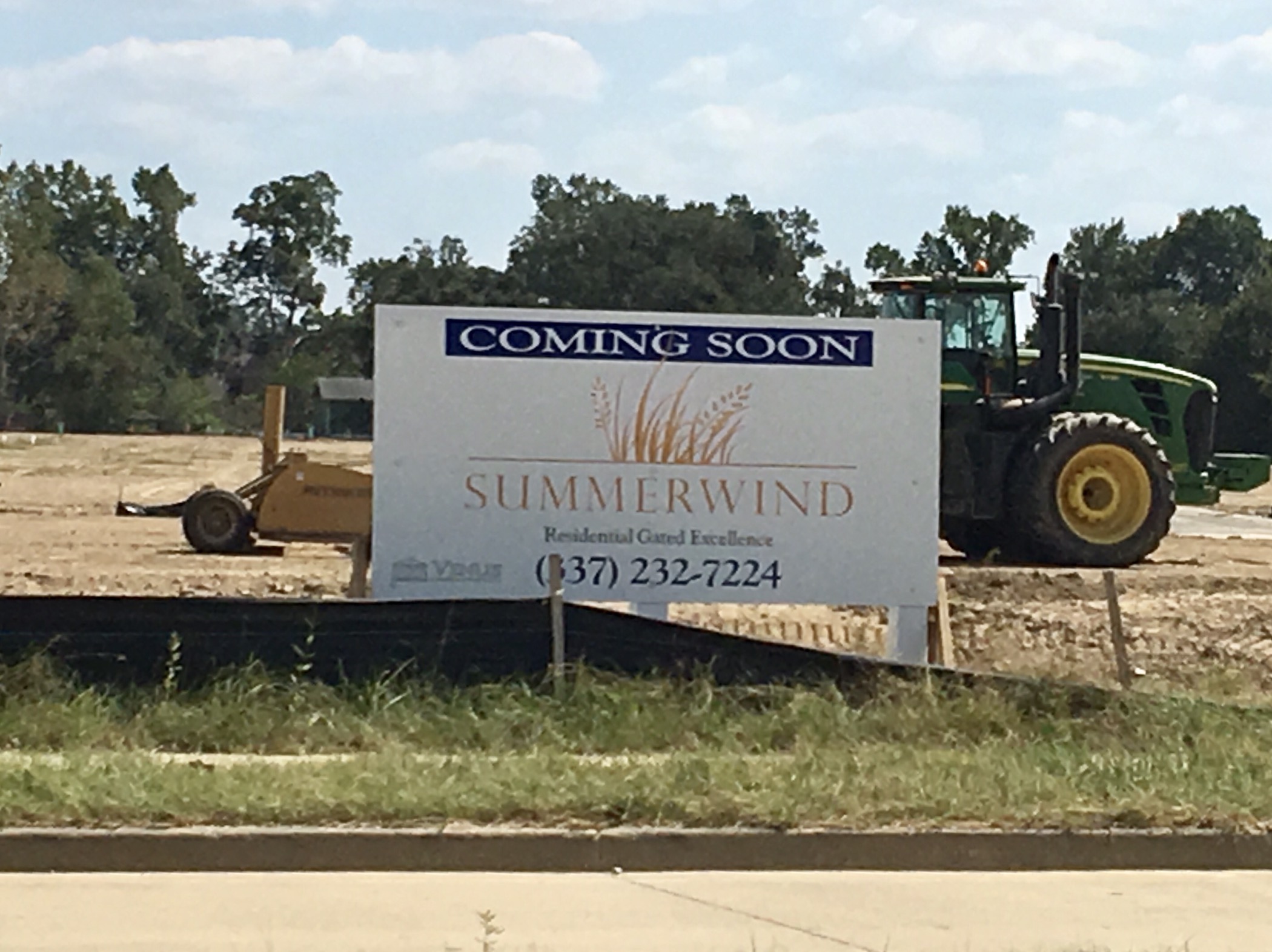Summerwind Residential on Robley Drive Developing Lafayette