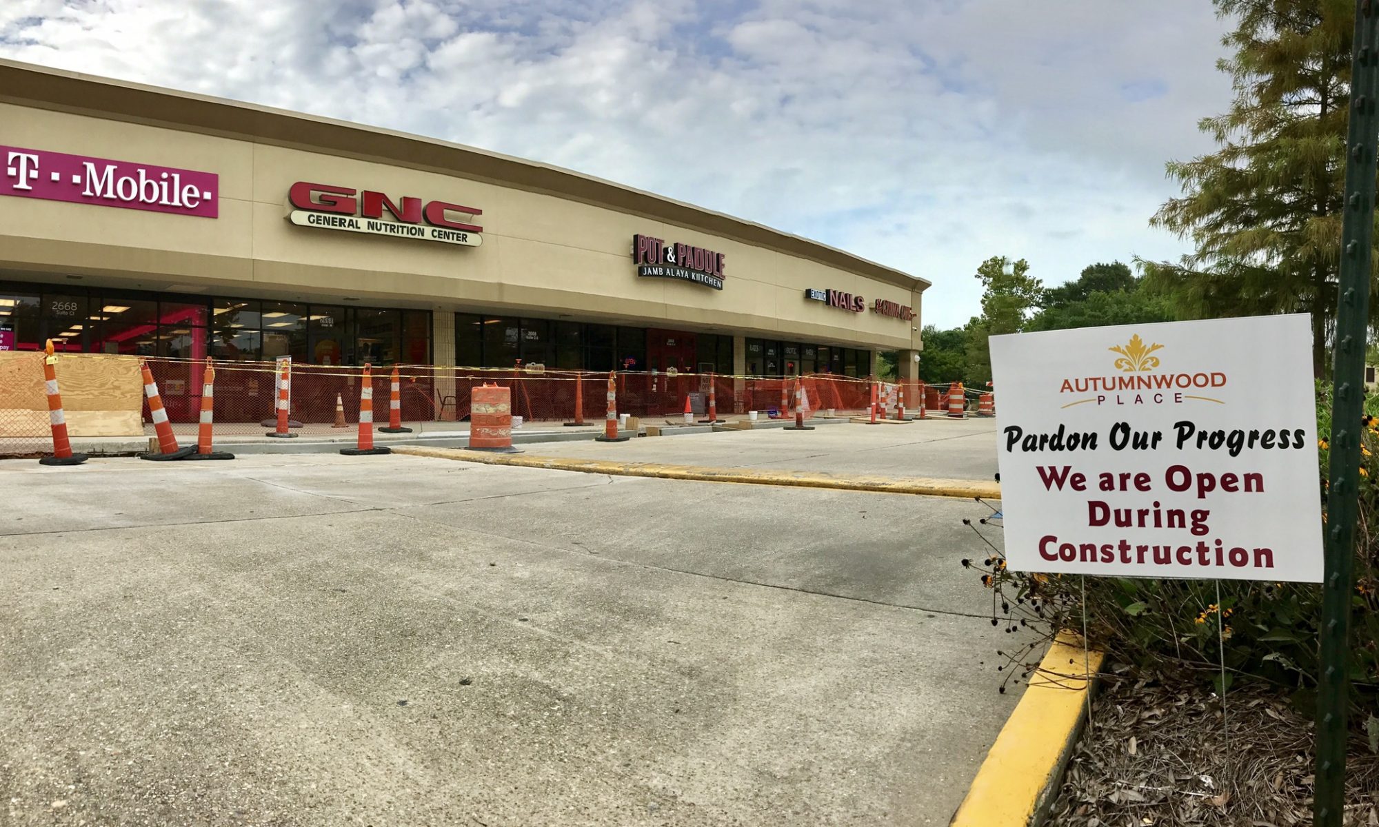Autumnwood Center Getting Alfresco Upgrades Developing Lafayette