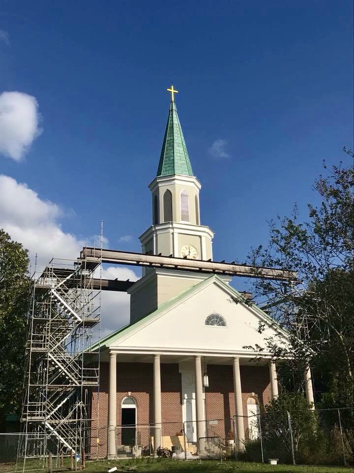 St. Peter Catholic Church Renovations in Carencro Developing Lafayette