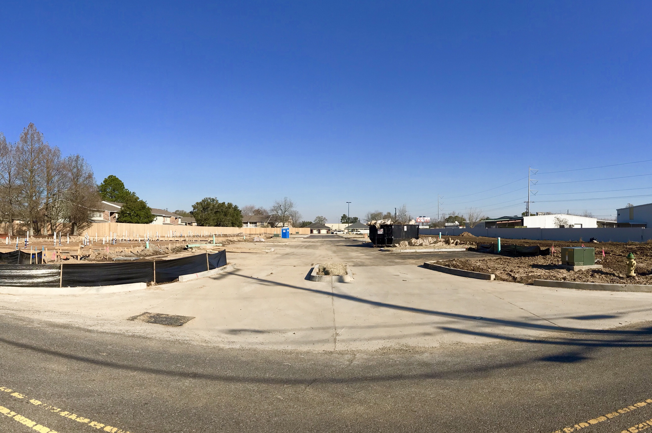 New Townhouse Development on Ole Colony Rd. Developing Lafayette