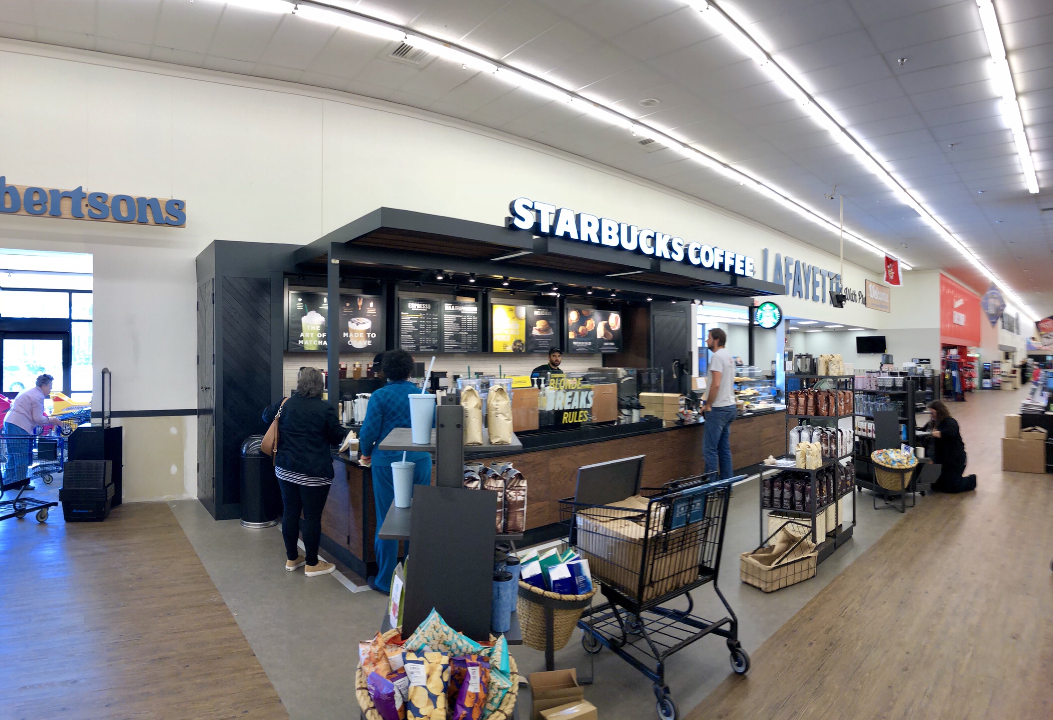 Johnston St. Albertsons Renovation, New Starbucks Complete Developing
