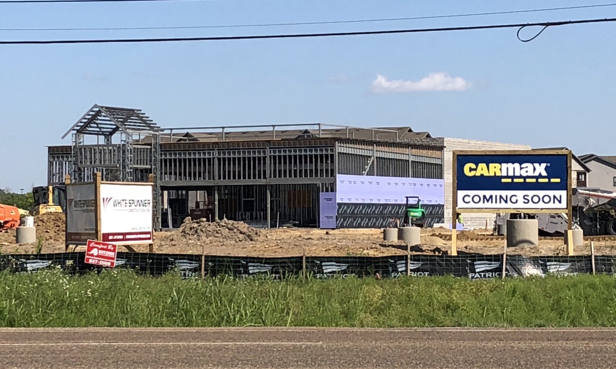 Carmax’s Construction Progress Developing Lafayette