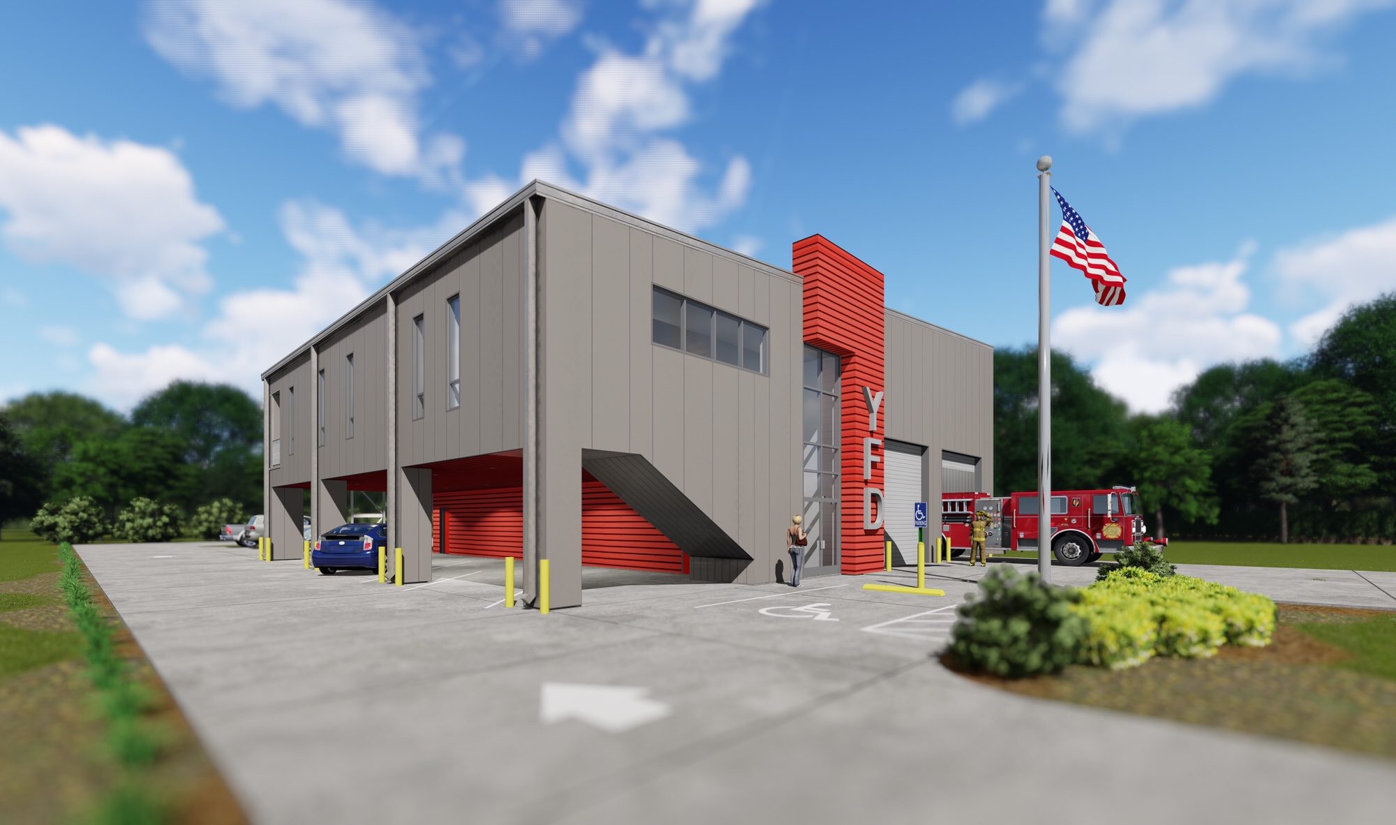 New, Second Youngsville Fire Station Construction Developing Lafayette