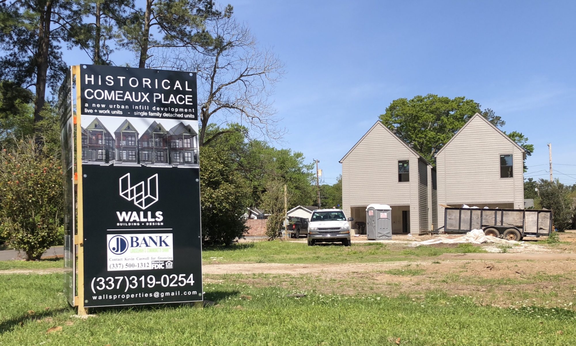 New Urban Infill Development, Comeaux Place, on Congress Street