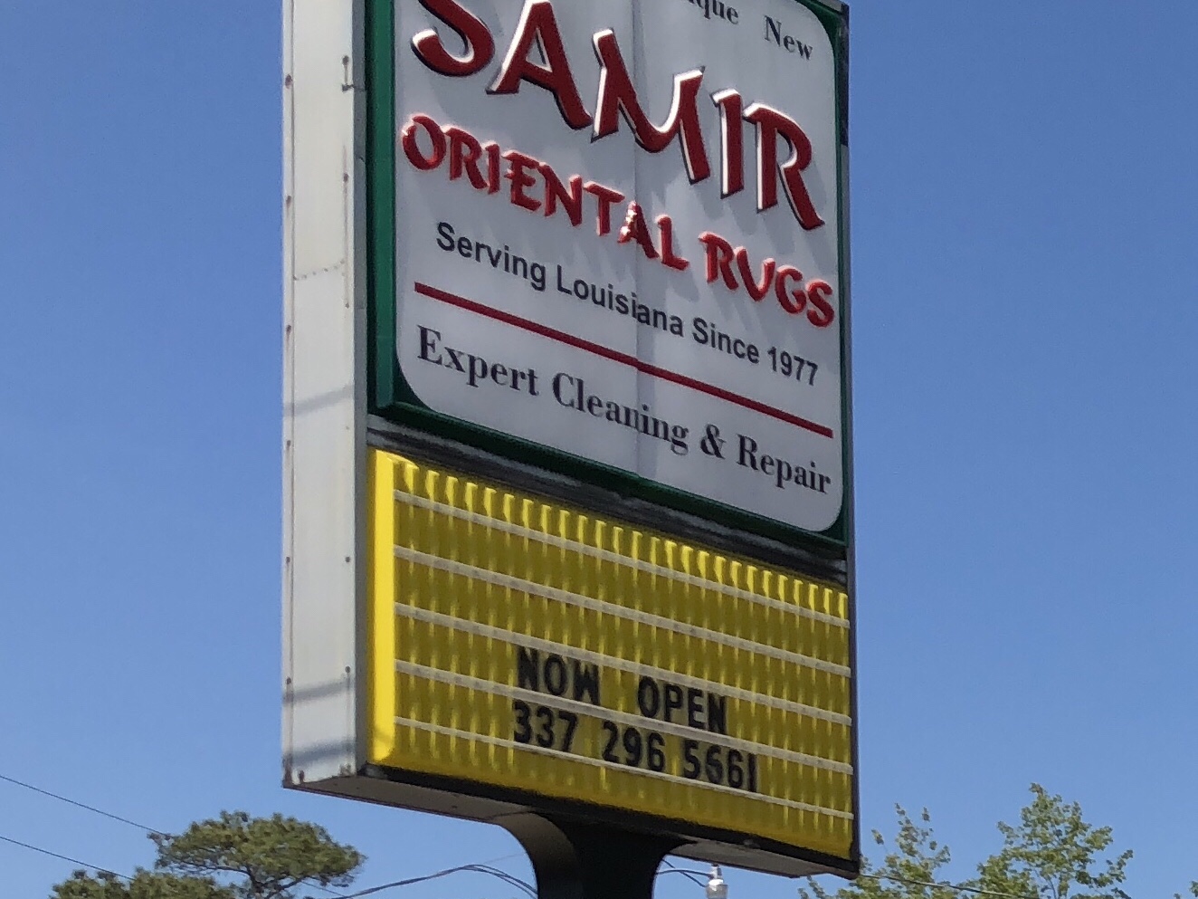 Samir’s Oriental Rugs Renovations Complete, Now Open Developing Lafayette