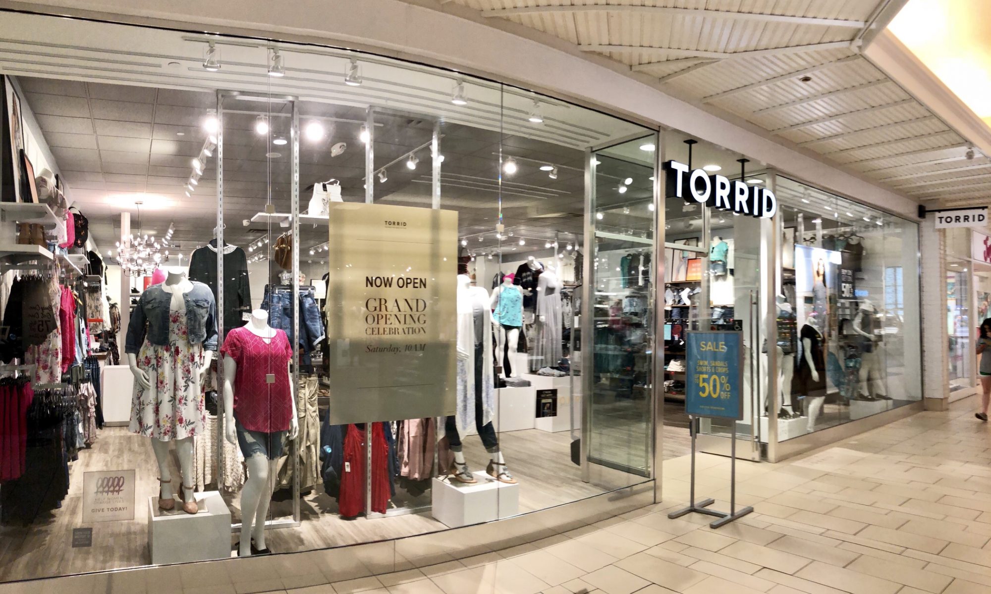 Torrid is Now Open in the Acadiana Mall Developing Lafayette