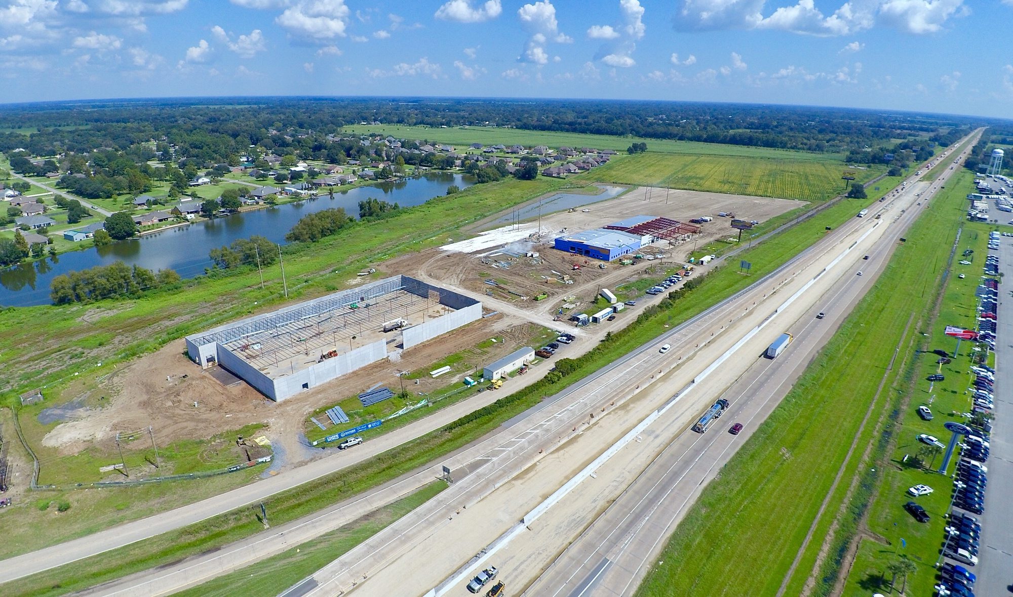 Gander Outdoors, Camping World Progress In Breaux Bridge Developing