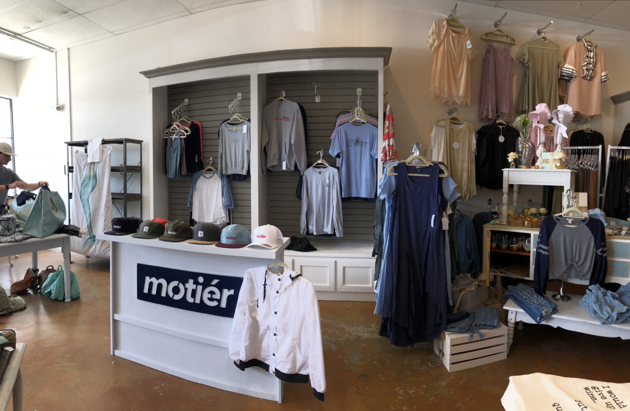 Motiér—New Lafayette Clothing Line, Monogramming Shop Developing