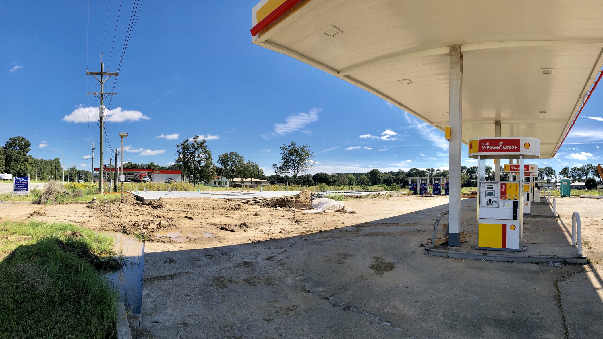 First Sign Of Construction At Pont Des Mouton’s New Plaza Developing Lafayette