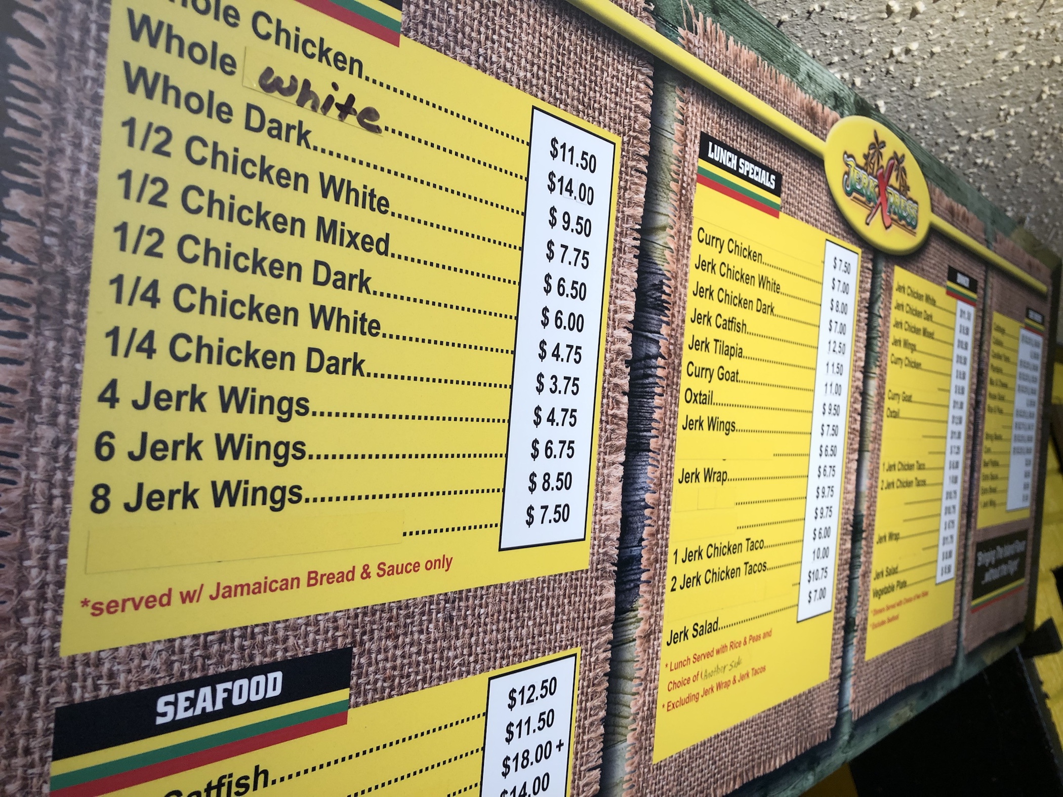 JerkXpress, A New Jamaican Takeout Restaurant Recently Opened