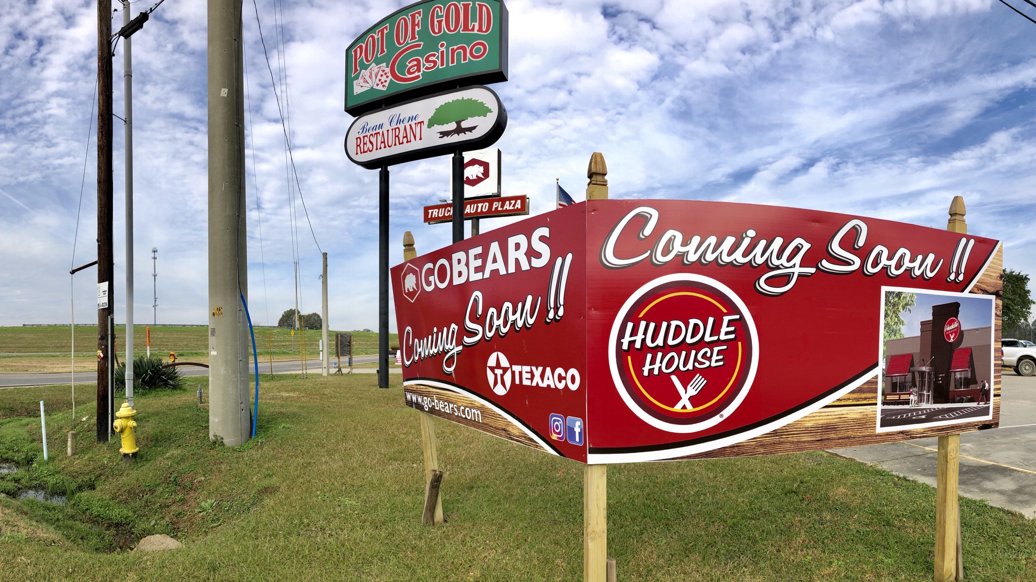 New Huddle House, GoBears & Casino Coming Soon To Grand Coteau