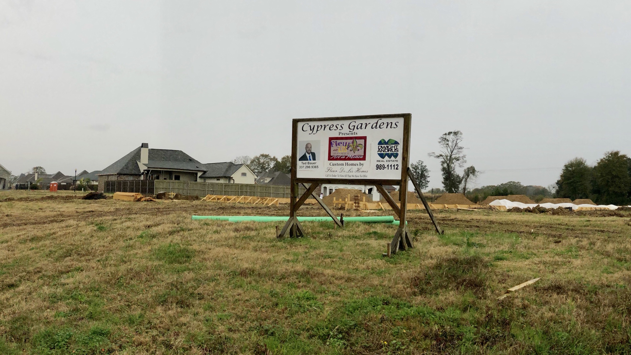 New Shopping Center In Youngsville In Front Of Cypress Gardens