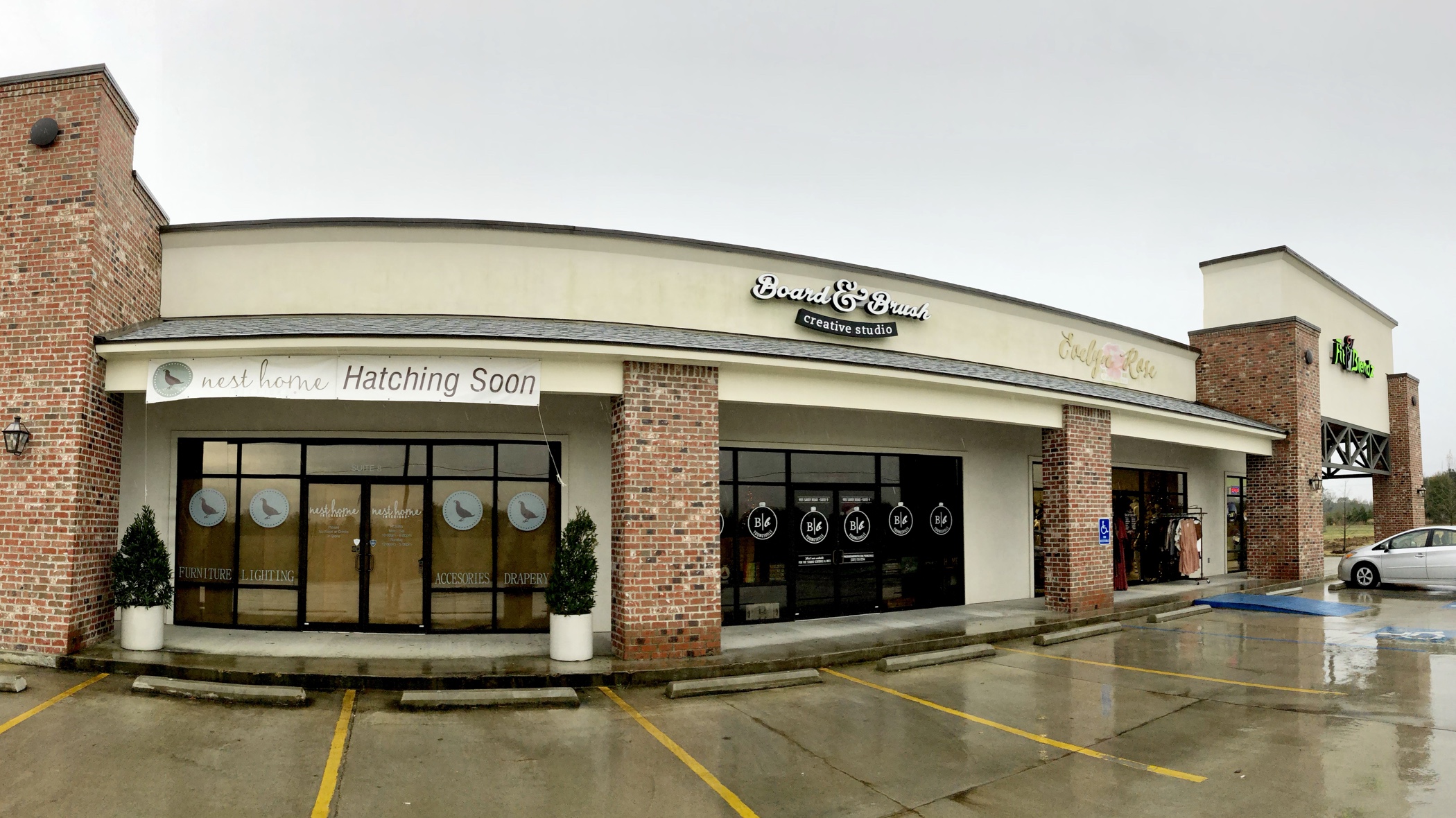 New Shopping Center In Youngsville In Front Of Cypress Gardens