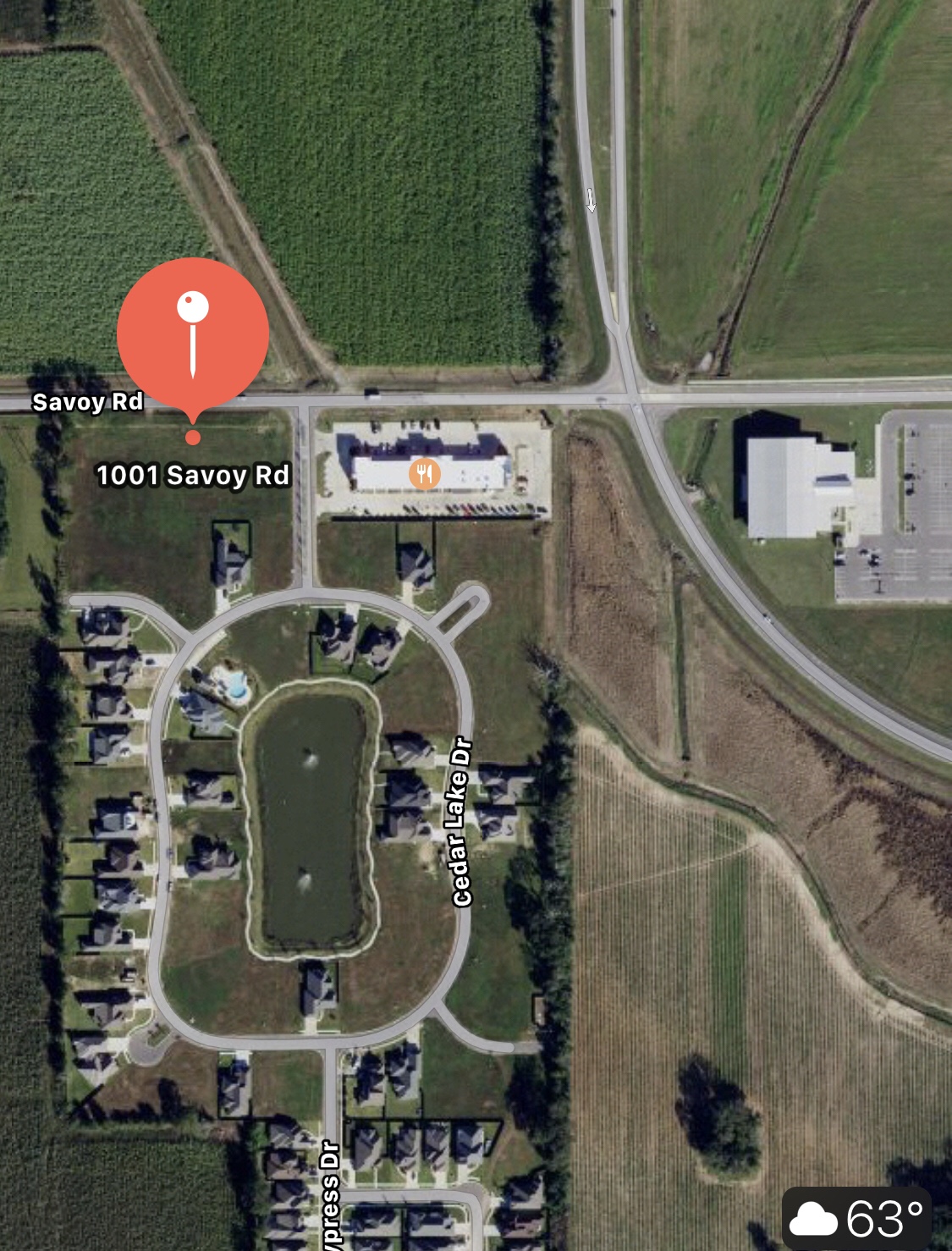 New Shopping Center In Youngsville In Front Of Cypress Gardens