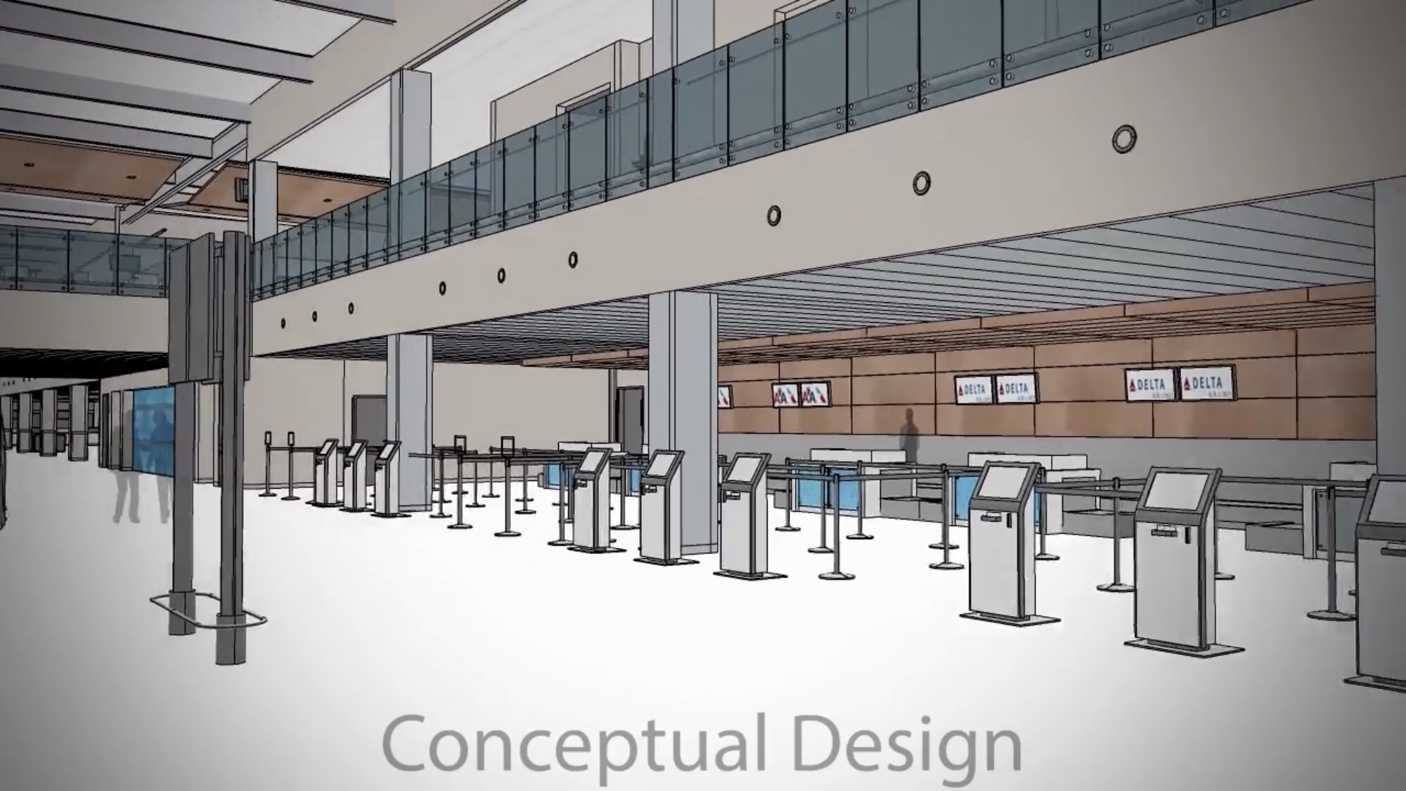 New Lafayette Airport Terminal Construction Start, Conceptual Tour