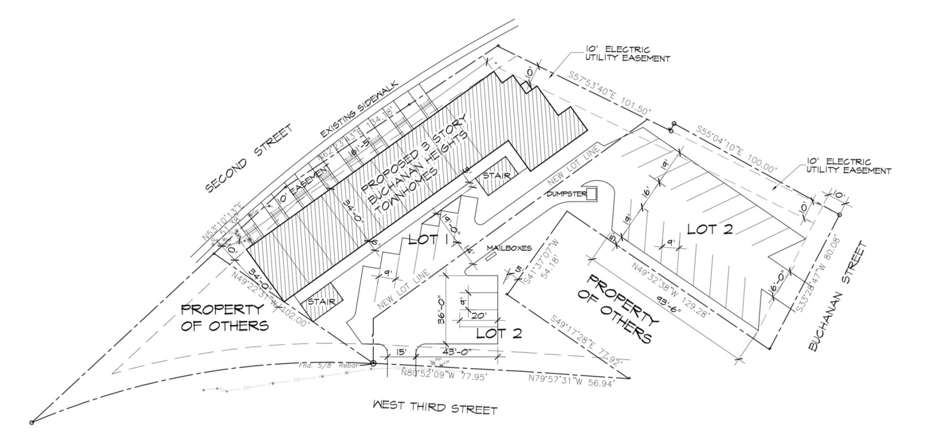 Buchanan Heights, Downtown Townhouse Update Developing Lafayette