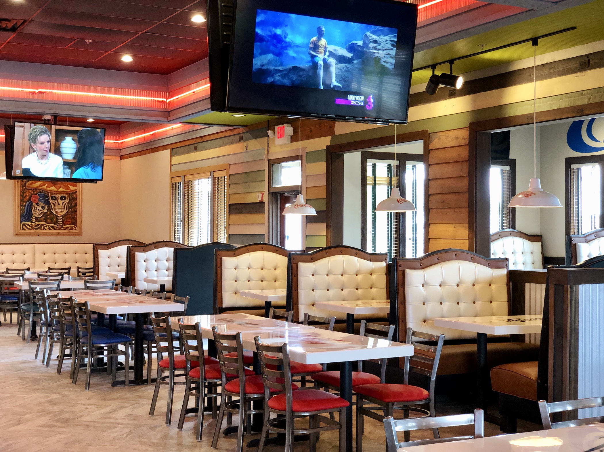 Inside Of Pedro’s Tacos & Tequila Bar, Formerly Logan’s Roadhouse On