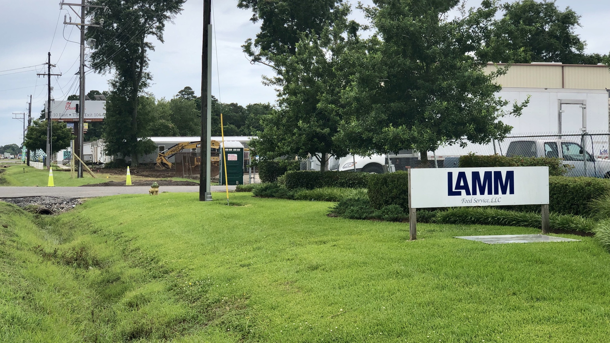 New, Larger Freezer Addition To LAMM Food Service Inc. In Lafayette