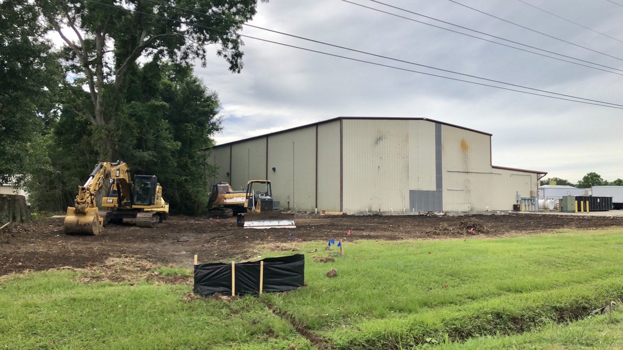 New, Larger Freezer Addition To LAMM Food Service Inc. In Lafayette