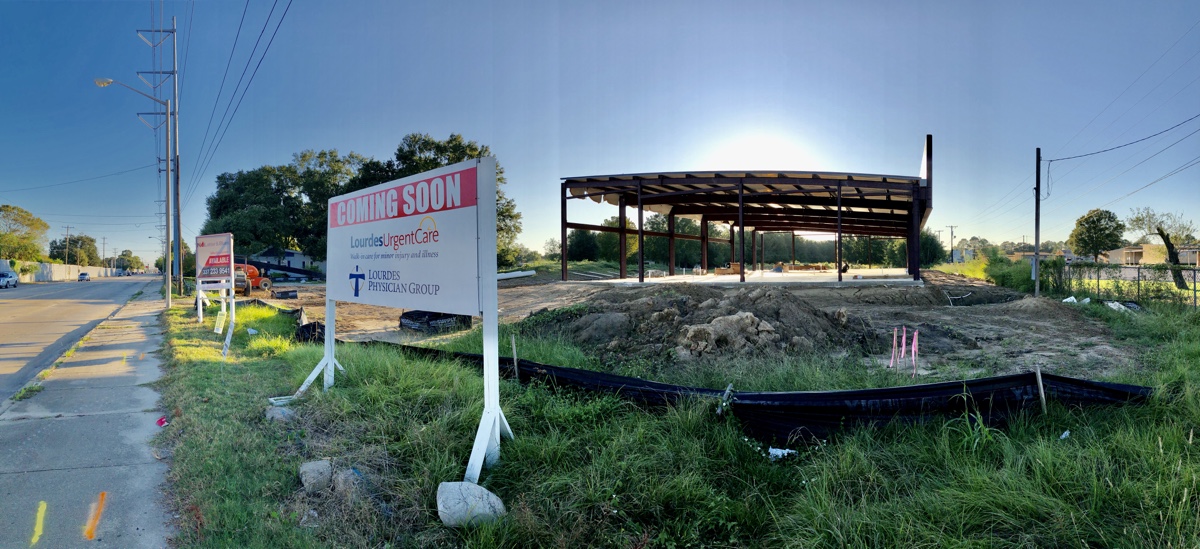 Lourdes Urgent Care Construction Near Congress & Ambassador