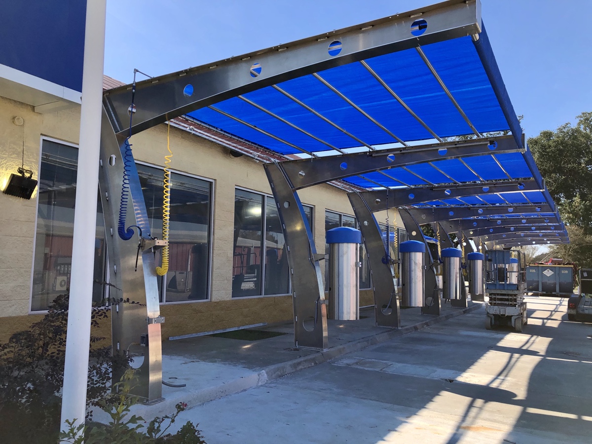 Former Southern Splash Car Wash, In Scott, Getting Renovations