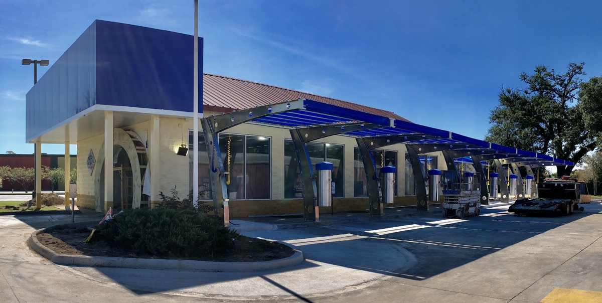 Former Southern Splash Car Wash, In Scott, Getting Renovations