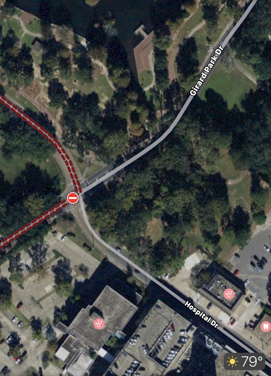 New Roundabout Construction At Girard Park Drive & Hospital Drive