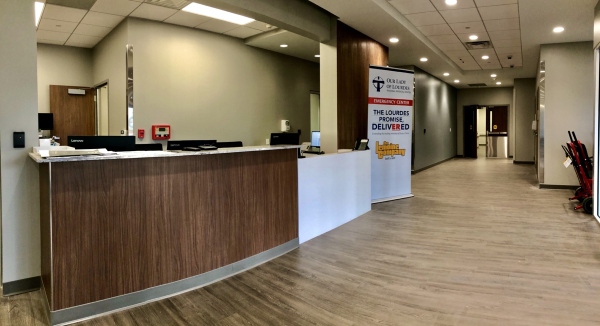 See Inside Of The New Lourdes Emergency Center, Now Open In Scott, LA
