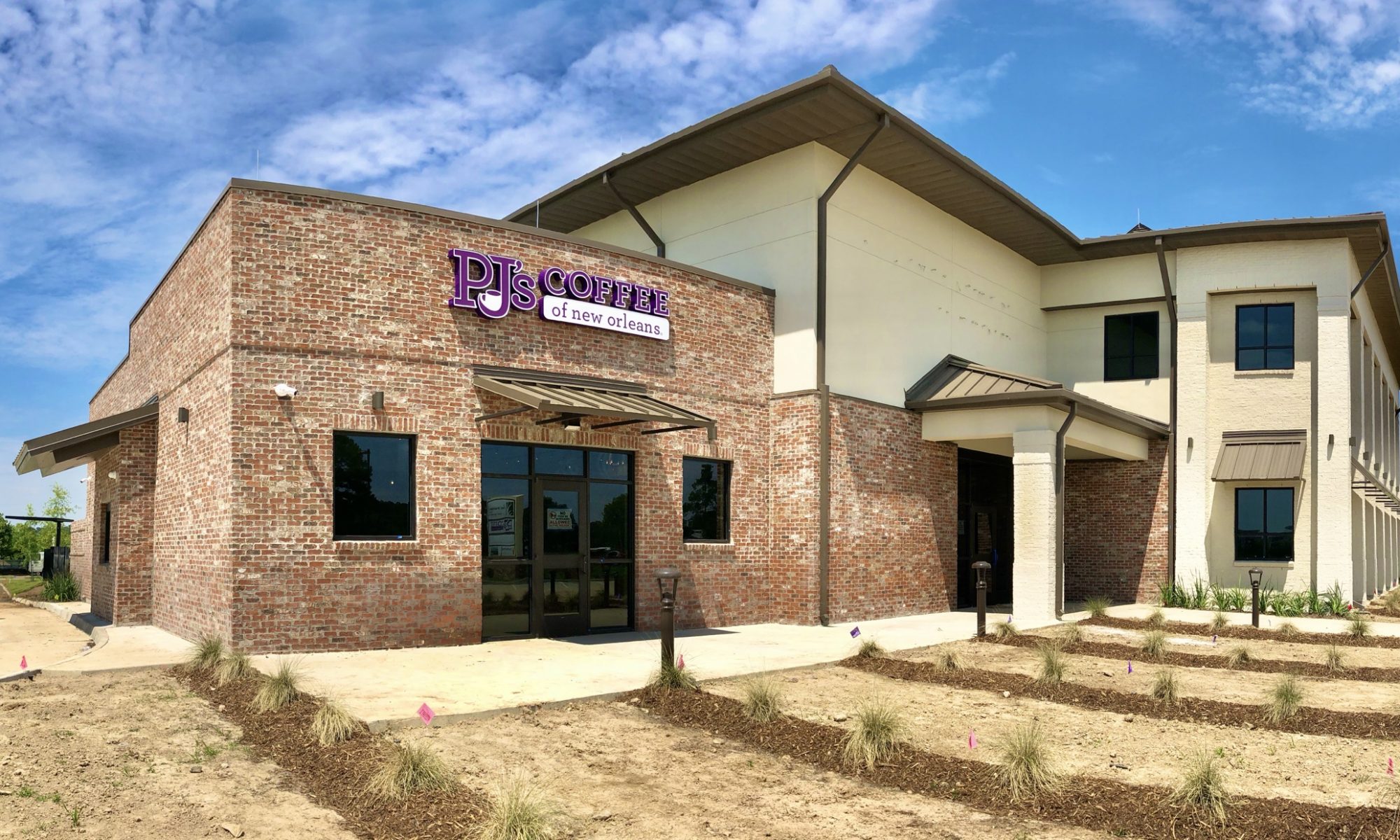 Update On PJ’s Coffee, First National Bank of Jeanerette On Camellia