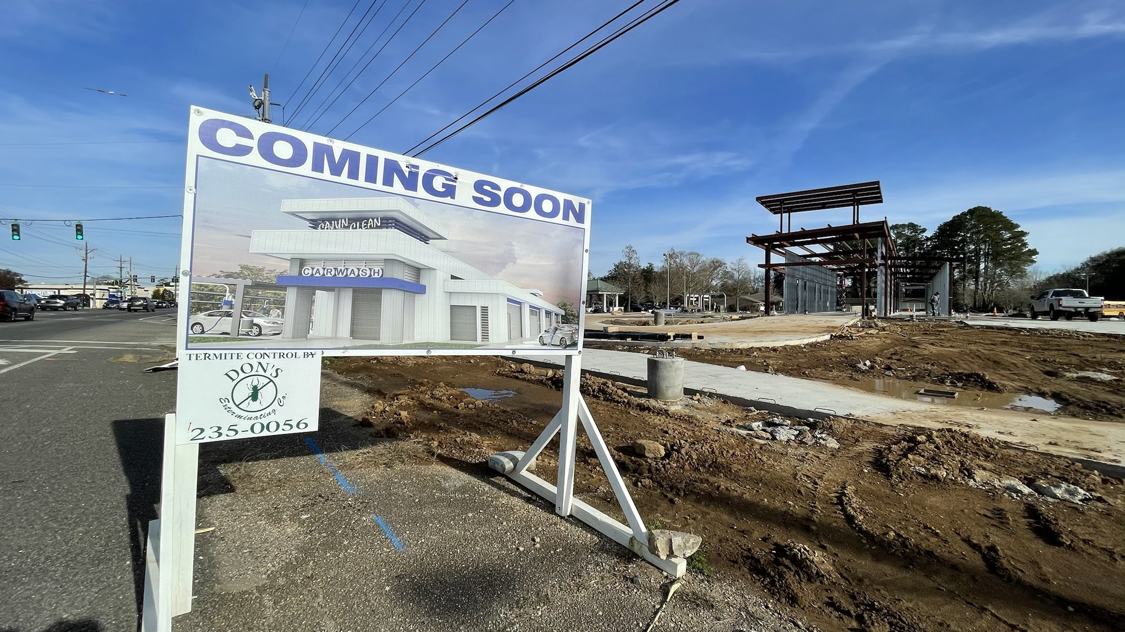 Cajun Clean Carwash On Johnston Street Progress Developing Lafayette