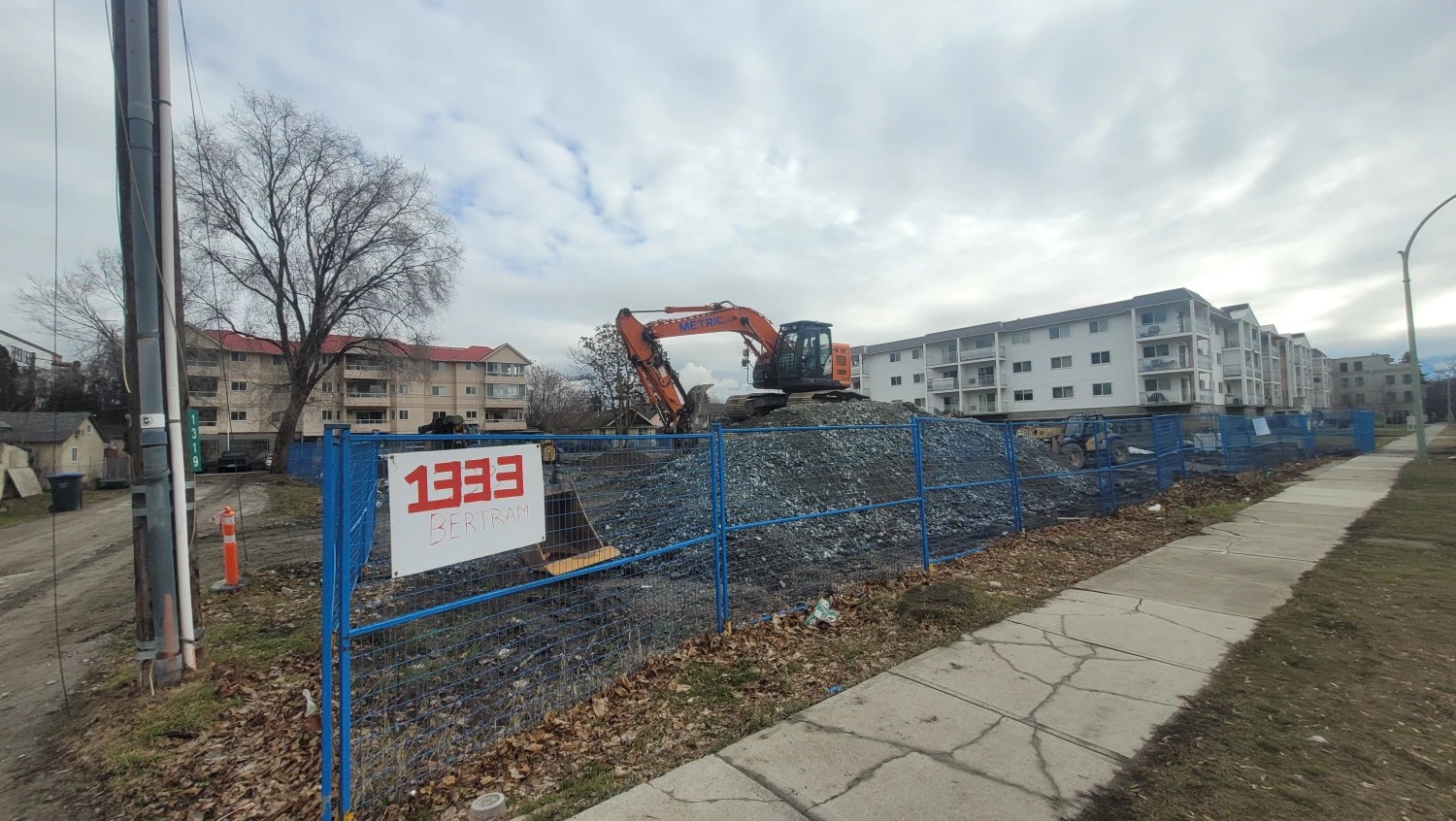 Construction Updates of 1333 Bertram St in Kelowna