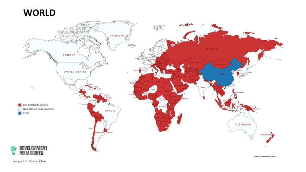 List Of Countries In Belt And Road Initiative Belt Poster