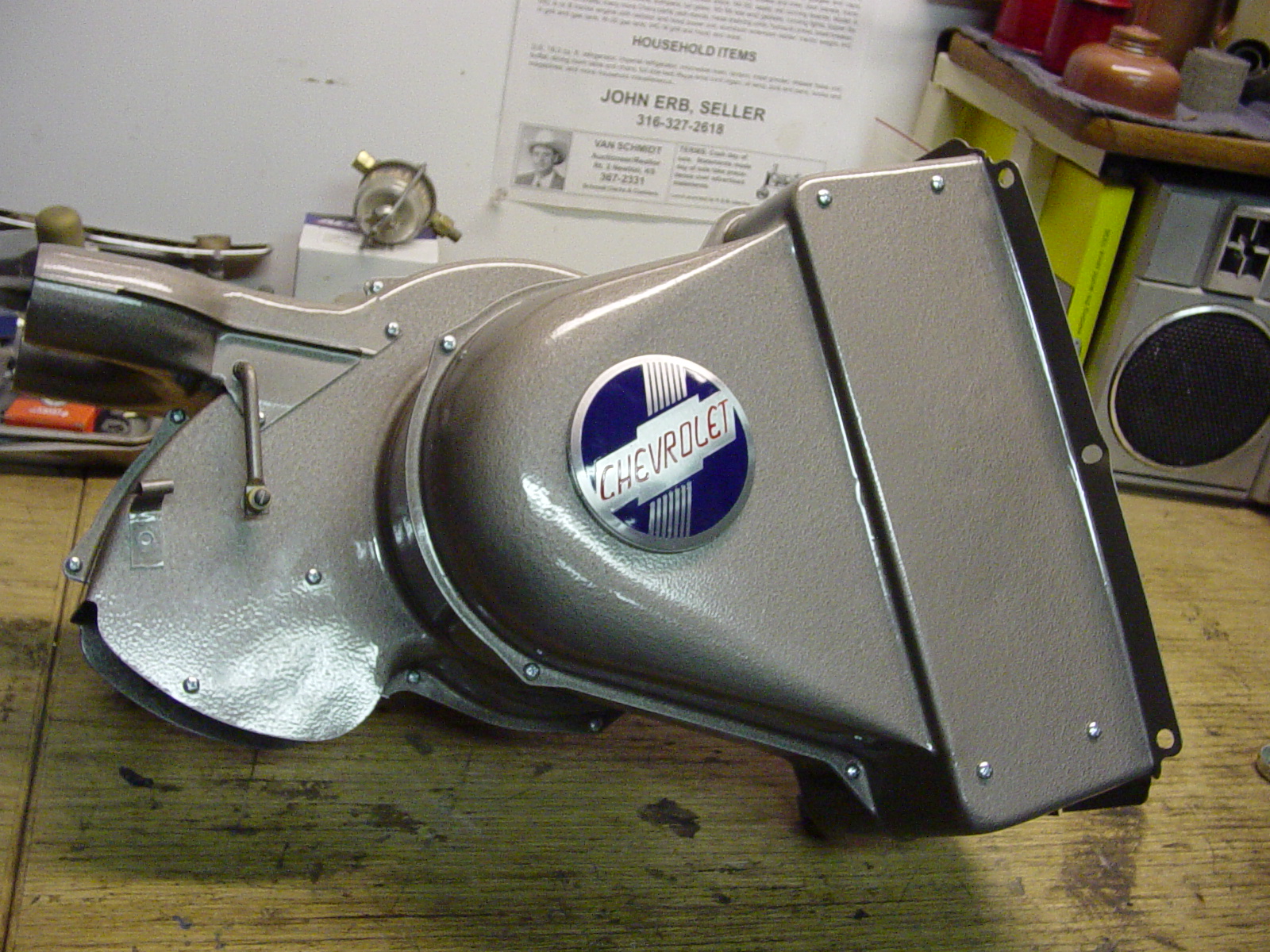 1950 Deluxe Heater Restoration