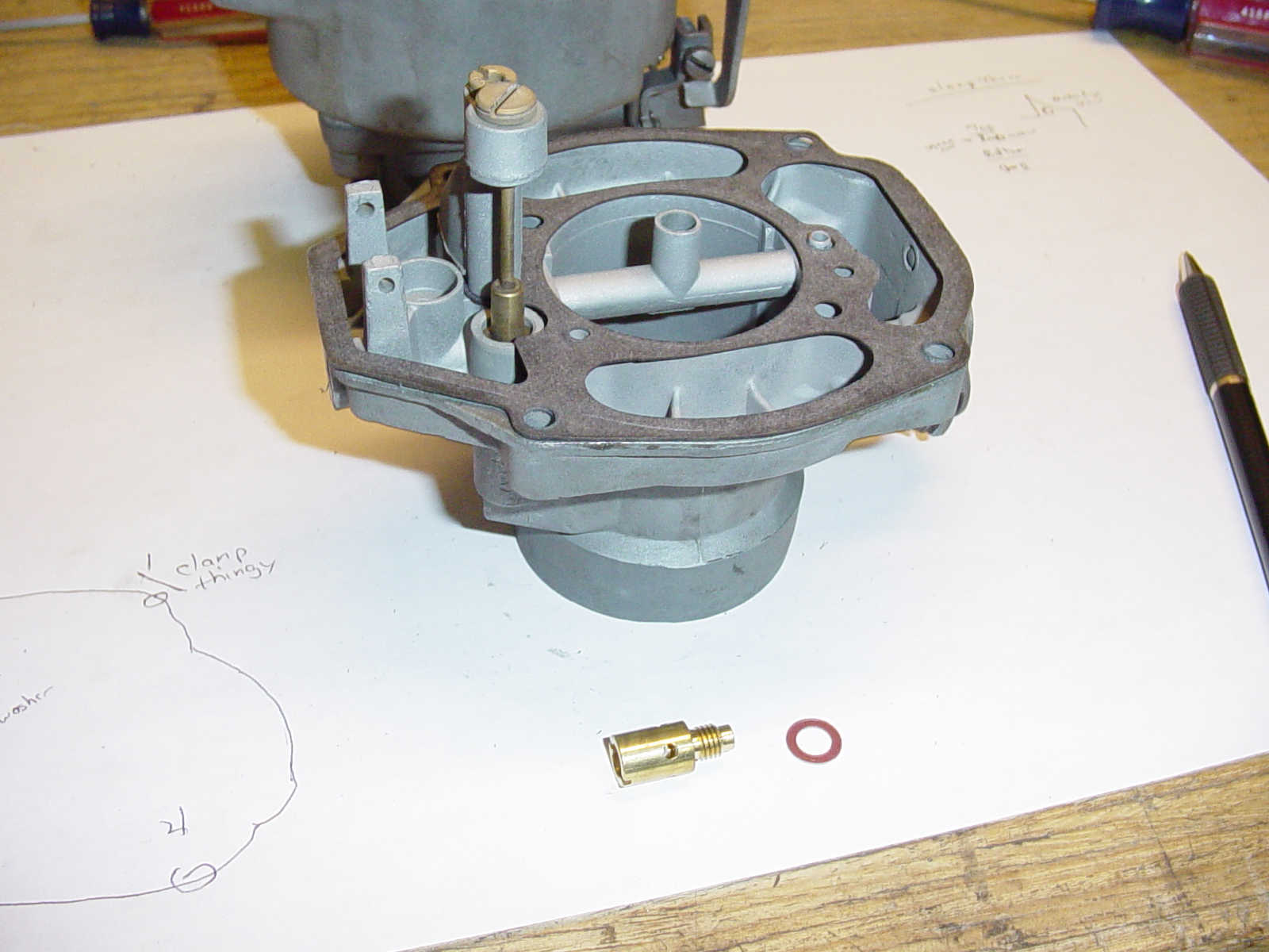 Rebuilding a Rochester B Carb